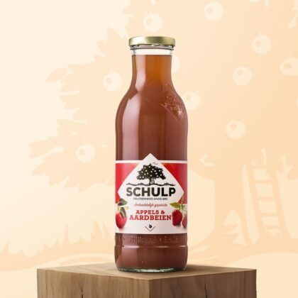 Appels & aardbeiensap