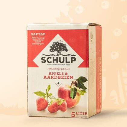 Appels & aardbeien saptap 5L